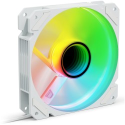 Buy Sharkoon SHARK Mirror RGB PWM 120mm Case Fan - White, ARGB (5V), 500–1500 ... in Cyprus, Nicosia, Limassol, Larnaka, Pafos