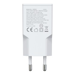 Equip Ladegerät 2Port USB-C PD3.0 USB-A GaN Slim 20W weiß — Buy in Cyprus with Fast Delivery