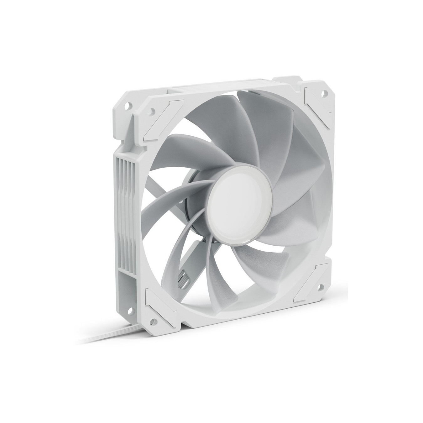 Sharkoon SHARK Mirror RGB PWM 120mm Case Fan - White, ARGB (5V), 500–1500 RPM, 25mm — Buy in Cyprus with Fast Delivery
