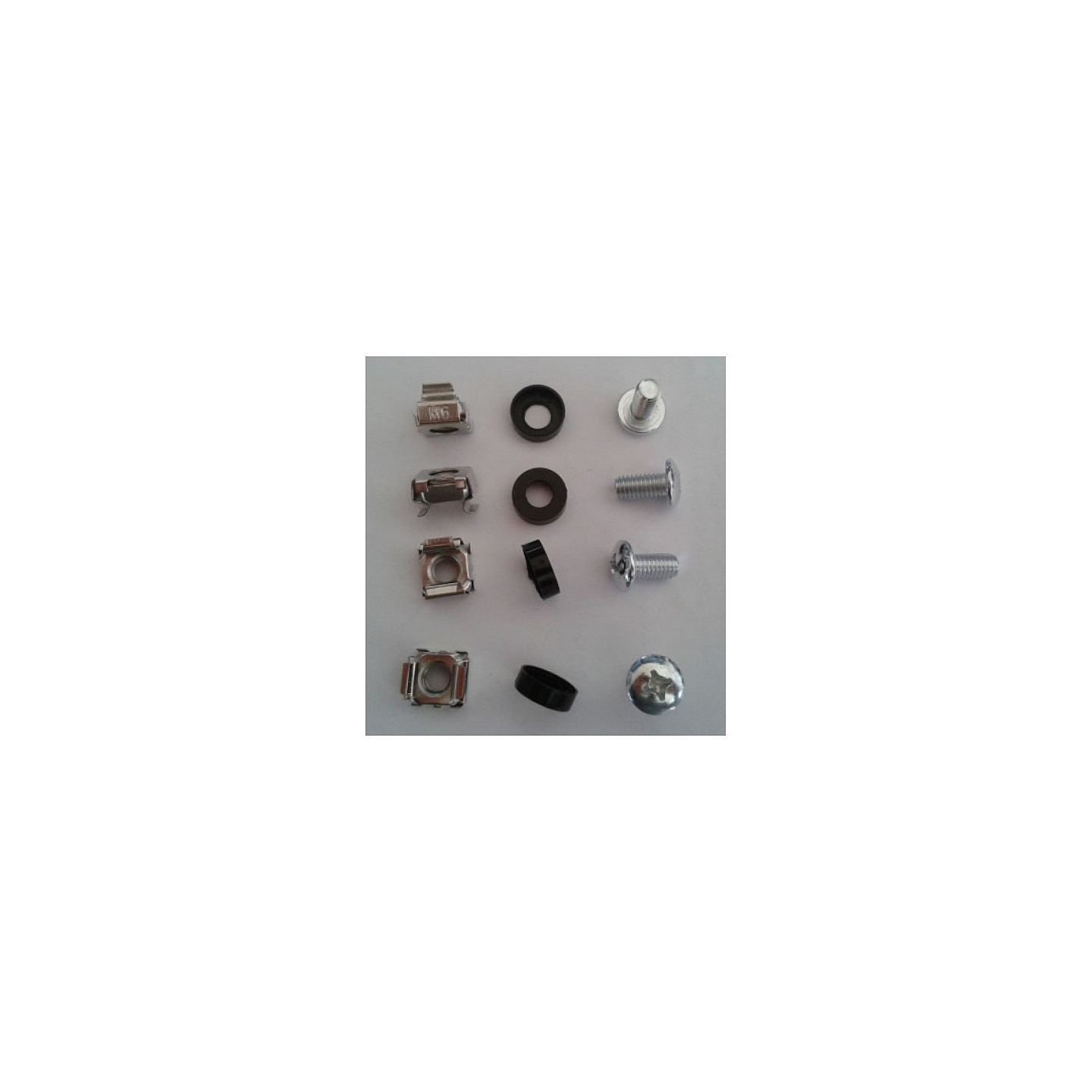 ALLNET Befestigungsset Käfigmuttern+Schrauben 100-Pack M6 — Buy in Cyprus with Fast Delivery