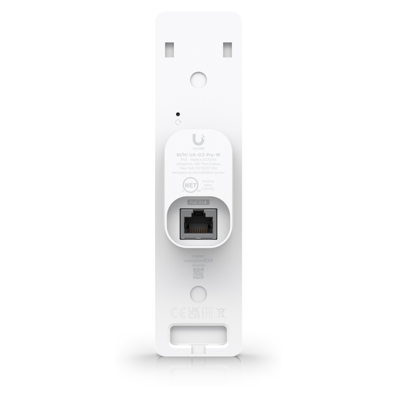 Ubiquiti UniFi Access Reader Gen3 Pro - UA-G3-Pro-W - White, Face Recognition, NFC, Bluetooth 4.2, IP55