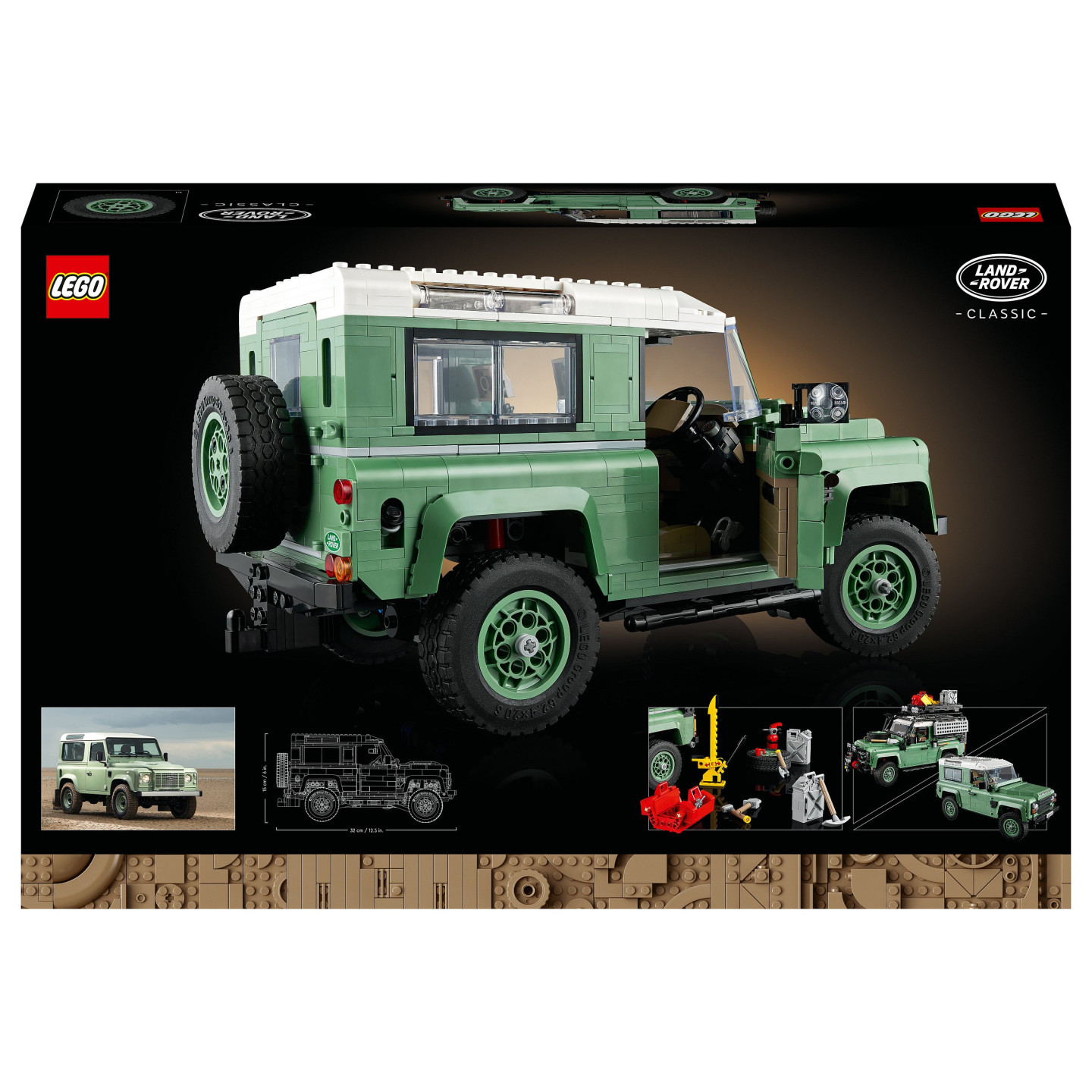LEGO Icons - Land Rover Classic Defender 90 — Buy in Cyprus with Fast Delivery