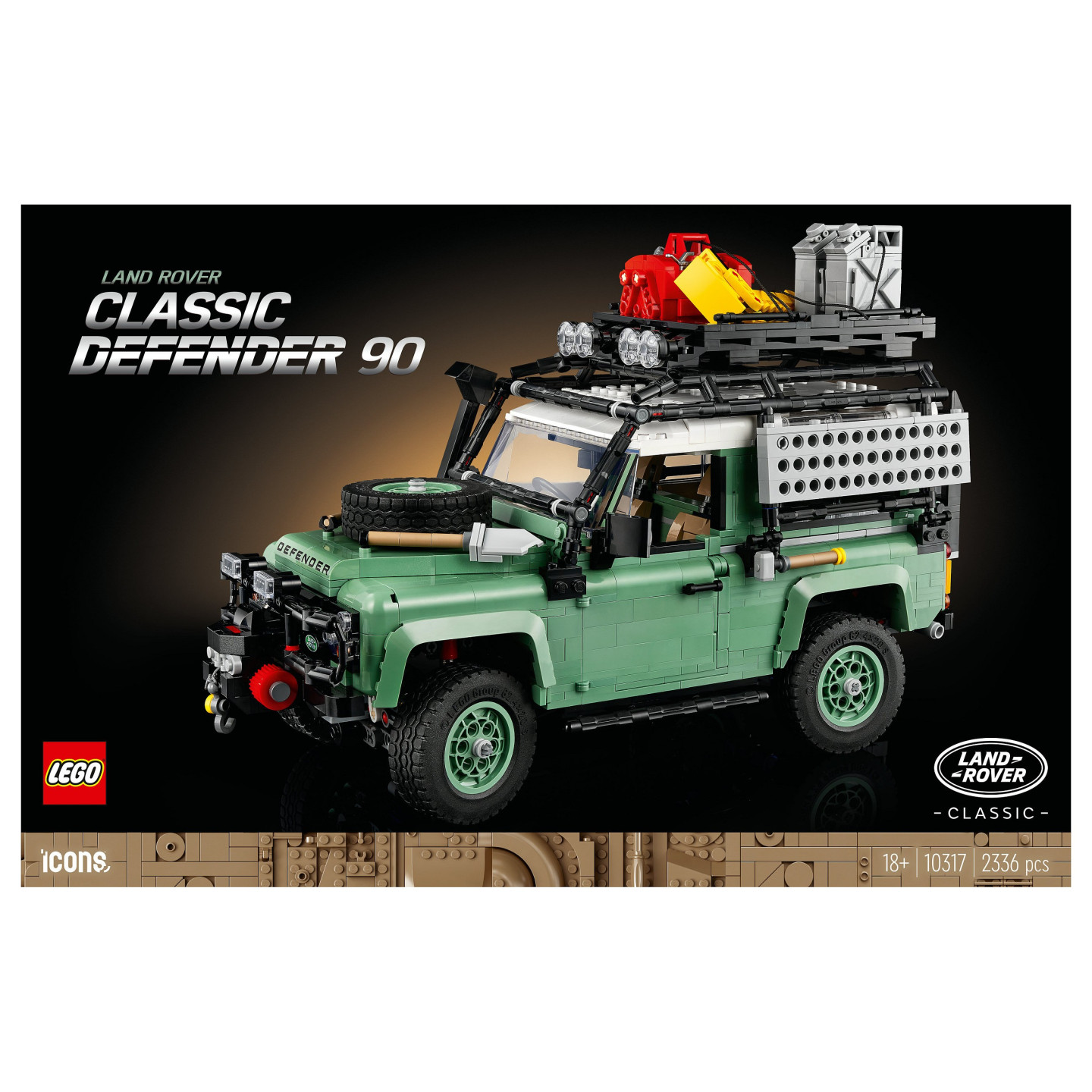 LEGO Icons - Land Rover Classic Defender 90 — Buy in Cyprus with Fast Delivery