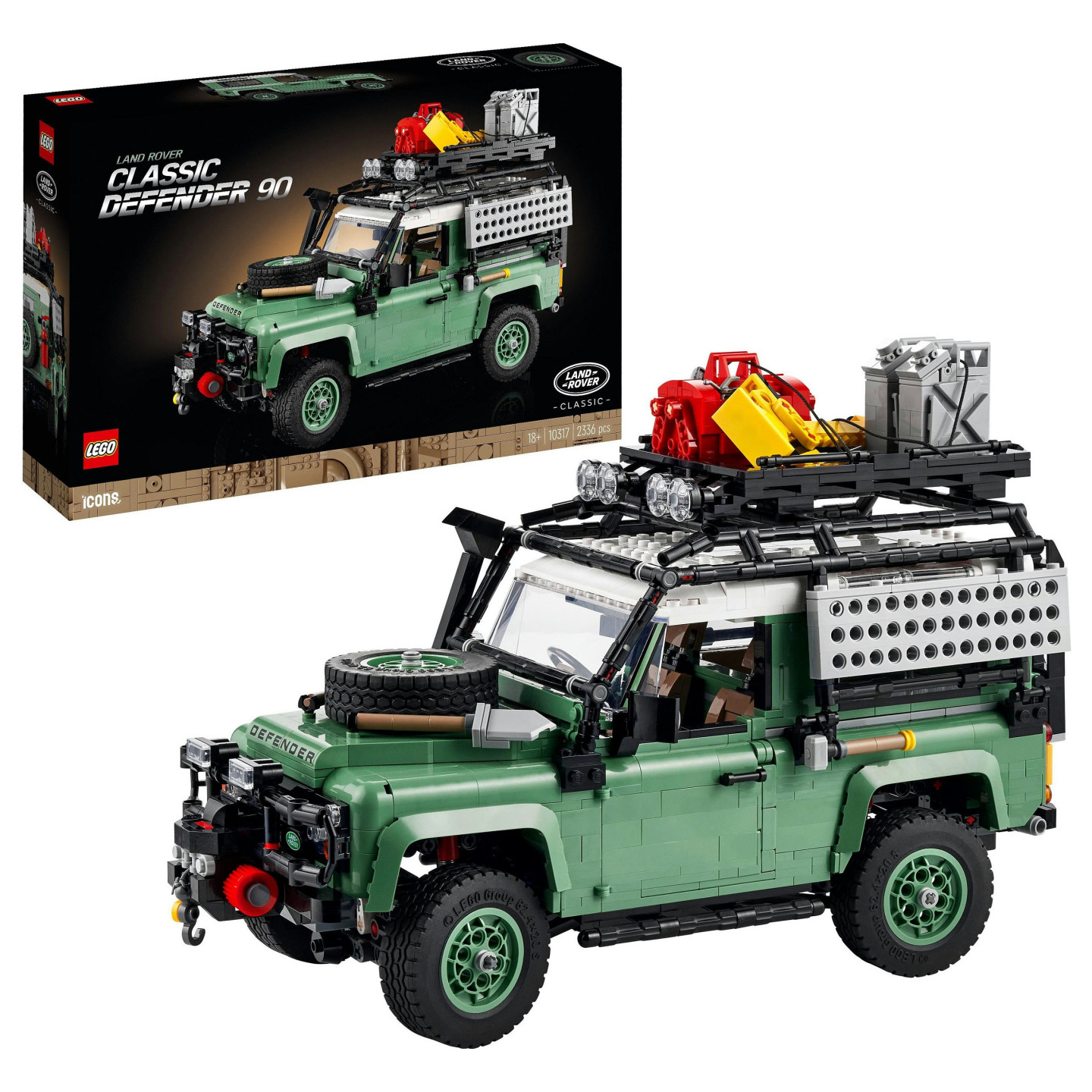 LEGO Icons - Land Rover Classic Defender 90 — Buy in Cyprus with Fast Delivery