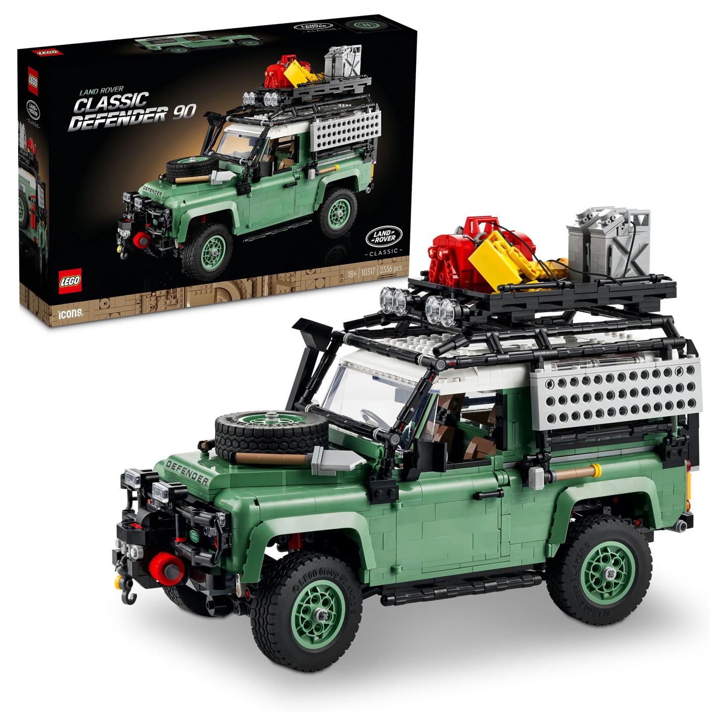 LEGO Icons - Land Rover Classic Defender 90 — Buy in Cyprus with Fast Delivery