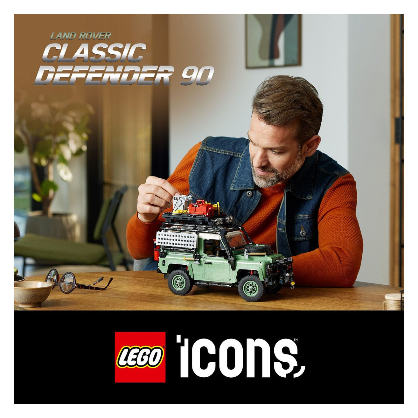 LEGO Icons - Land Rover Classic Defender 90 — Buy in Cyprus with Fast Delivery