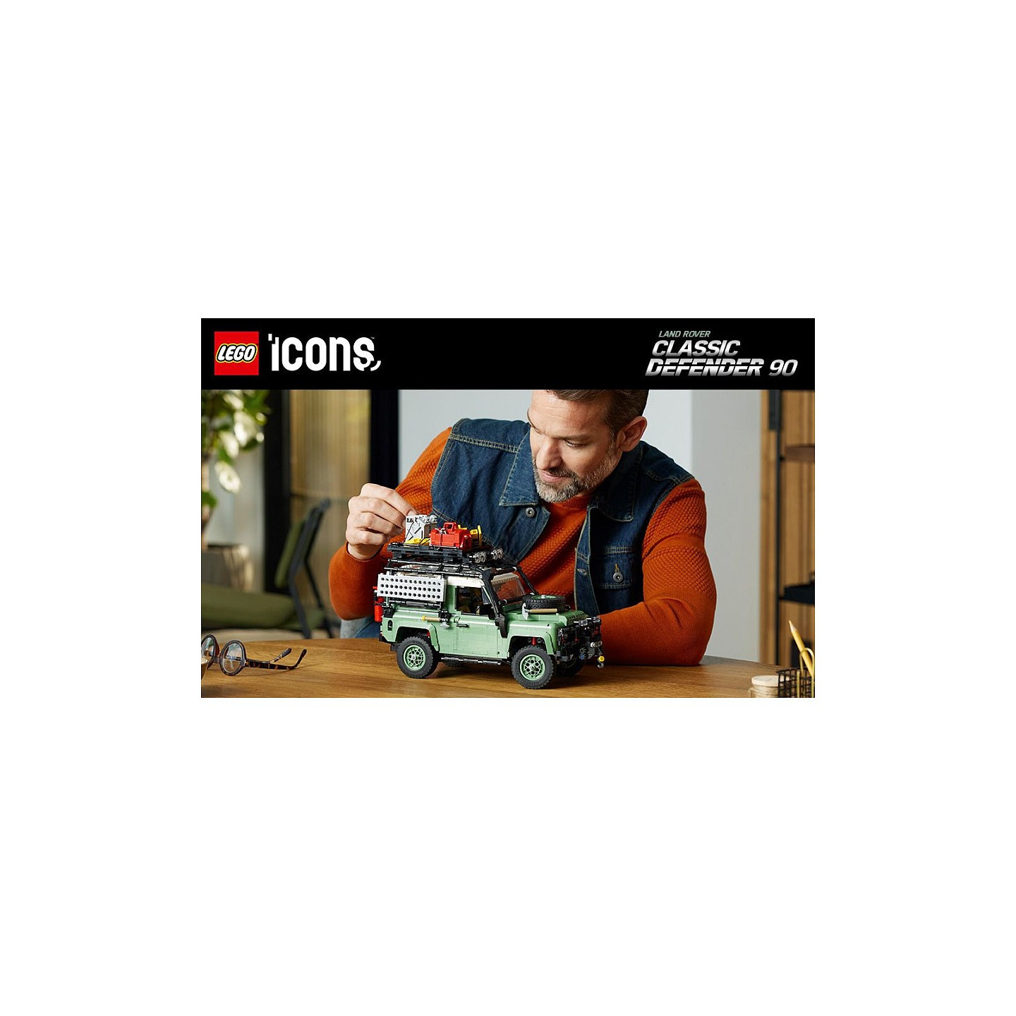 LEGO Icons - Land Rover Classic Defender 90 — Buy in Cyprus with Fast Delivery