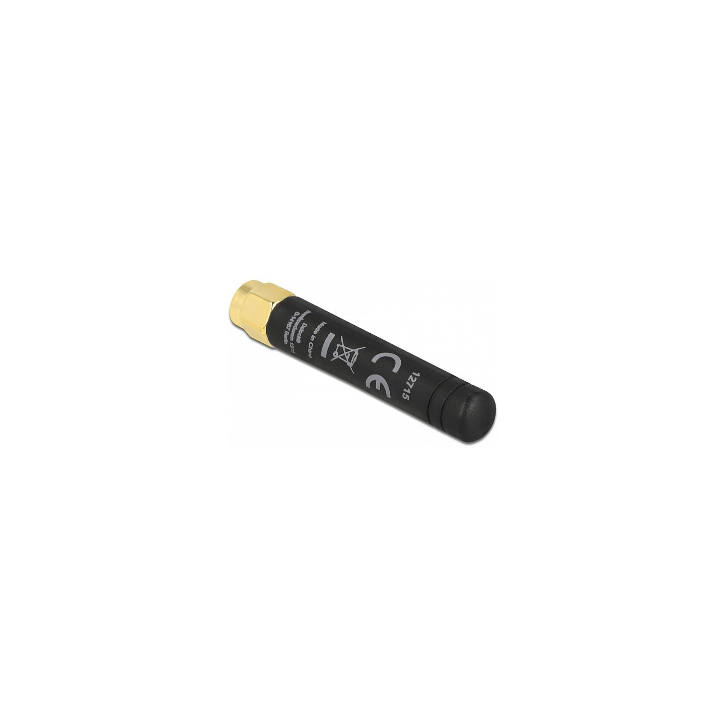 Delock LPWAN 868 MHz Antenne SMA Stecker 1.6 dBi omnidirektional starr schwarz — Buy in Cyprus with Fast Delivery