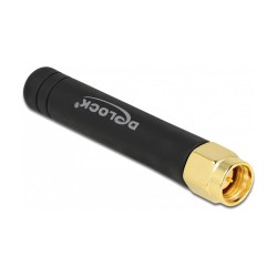 Delock LPWAN 868 MHz Antenne SMA Stecker 1.6 dBi omnidirektional starr schwarz — Buy in Cyprus with Fast Delivery