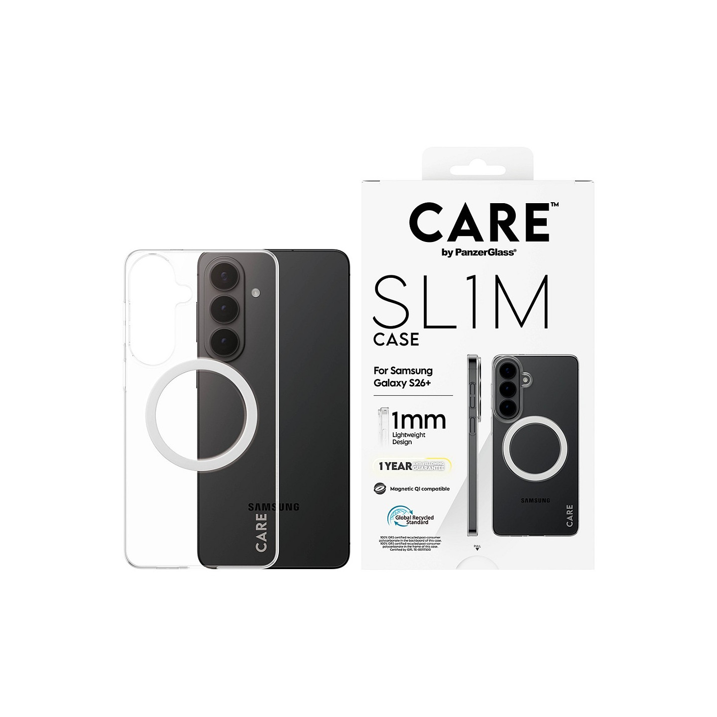 PanzerGlass CARE SL1M Case Transparent Samsung Galaxy S26+ — Buy in Cyprus with Fast Delivery