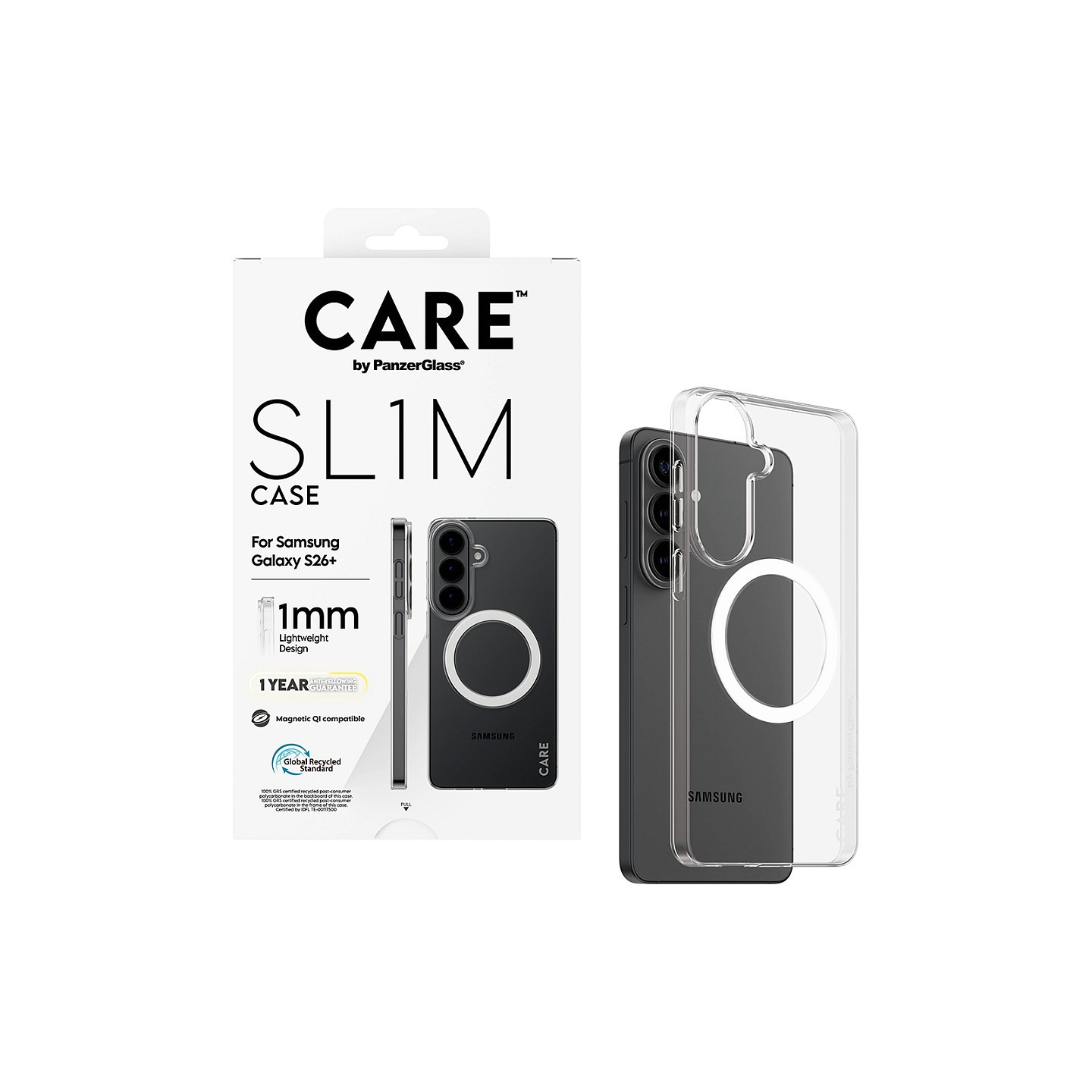 PanzerGlass CARE SL1M Case Transparent Samsung Galaxy S26+ — Buy in Cyprus with Fast Delivery