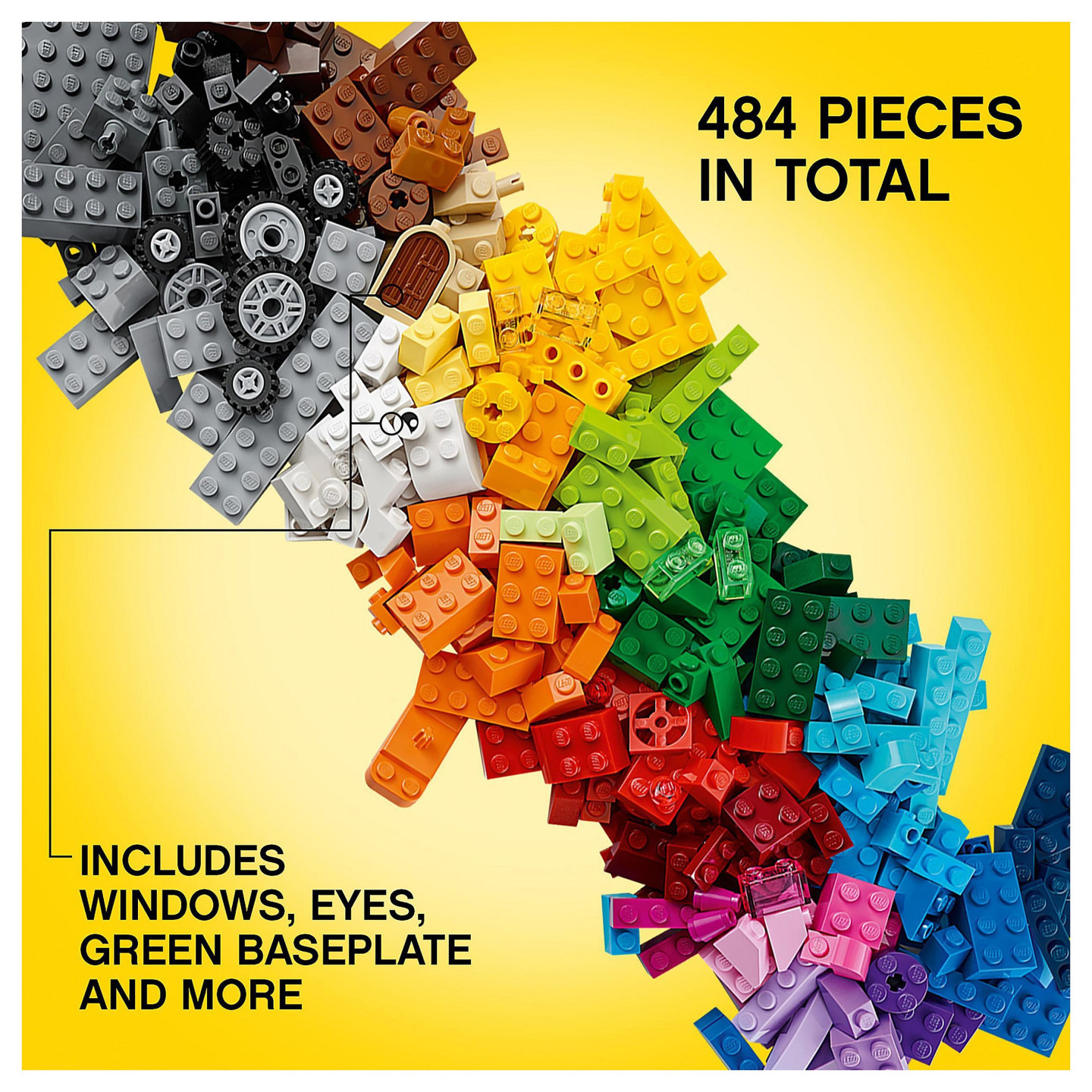 LEGO Classic Mittelgroße Bausteine-Box 10696 — Buy in Cyprus with Fast Delivery