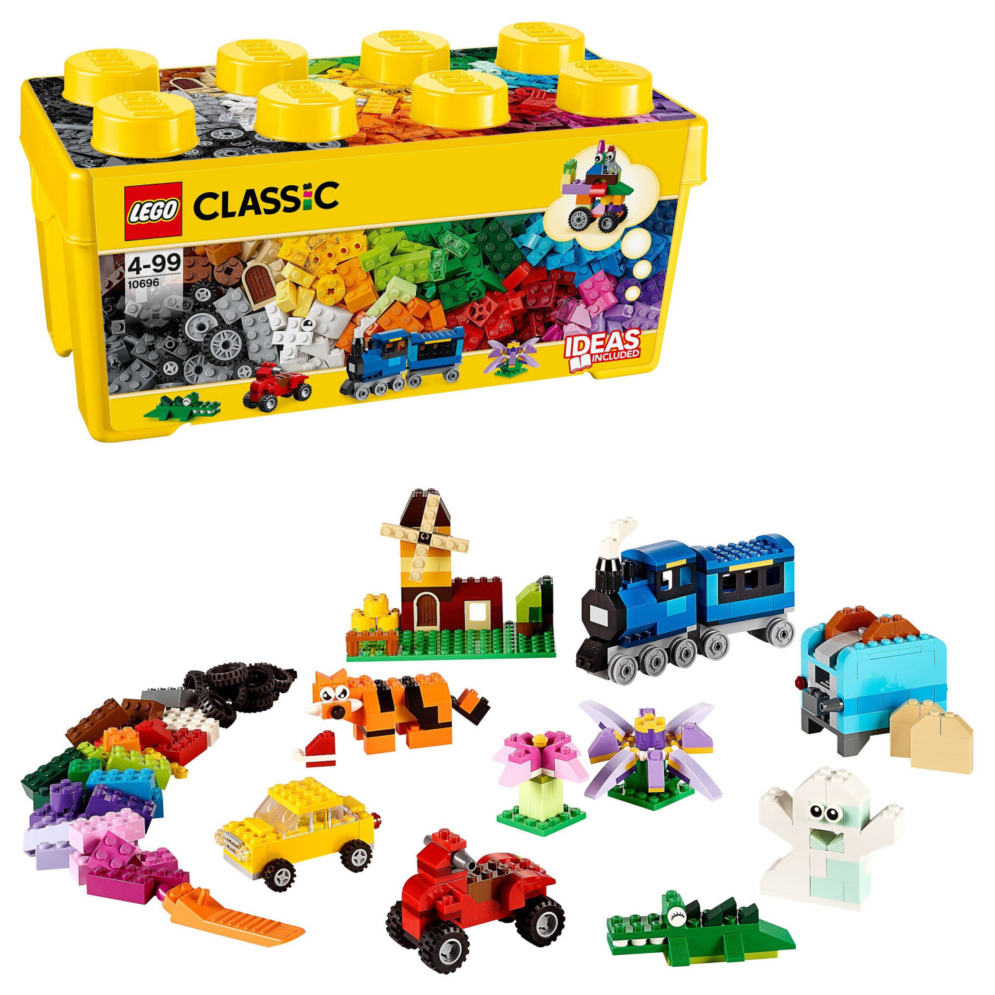 LEGO Classic Mittelgroße Bausteine-Box 10696 — Buy in Cyprus with Fast Delivery