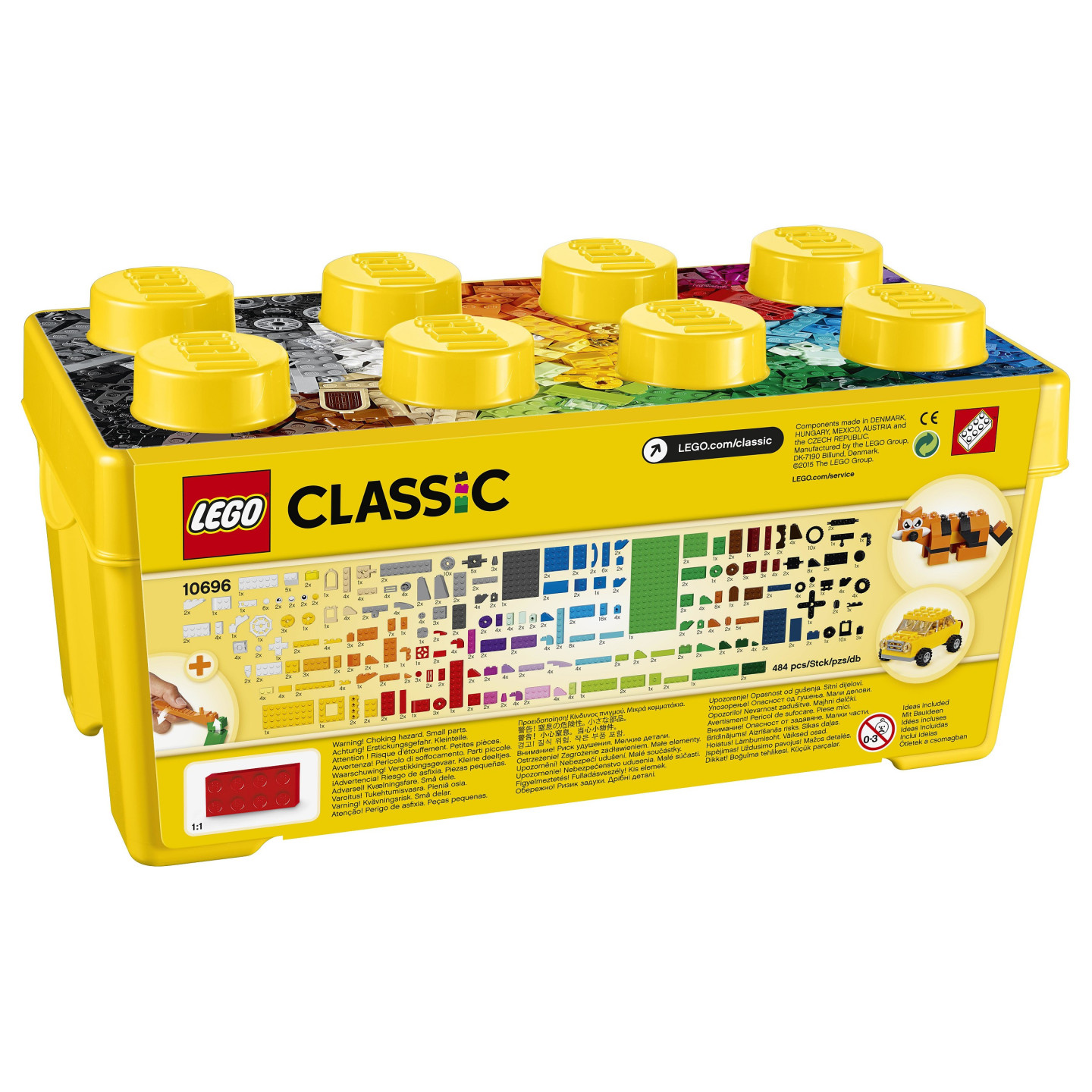 LEGO Classic Mittelgroße Bausteine-Box 10696 — Buy in Cyprus with Fast Delivery