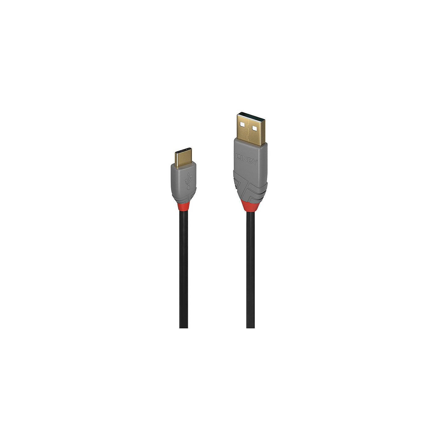 LINDY USB 2.0 Kabel Typ A C Anthra Line M M 3m — Buy in Cyprus with Fast Delivery
