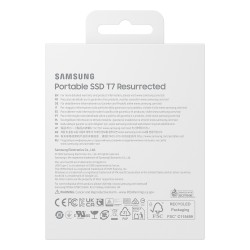 2TB Samsung Portable T7 Resurrected USB-C 3.1 (10Gb ?s) Silber externe Festplatte SSD — Buy in Cyprus with Fast Delivery