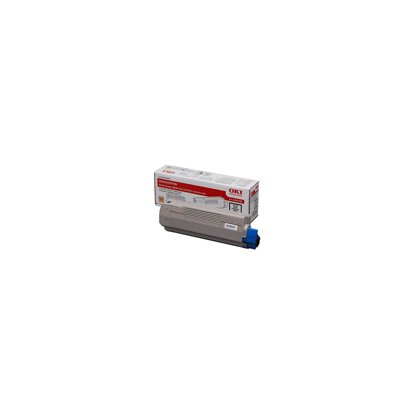 OKI Toner 43865708 Schwarz bis zu 8.000 Seiten — Buy in Cyprus with Fast Delivery