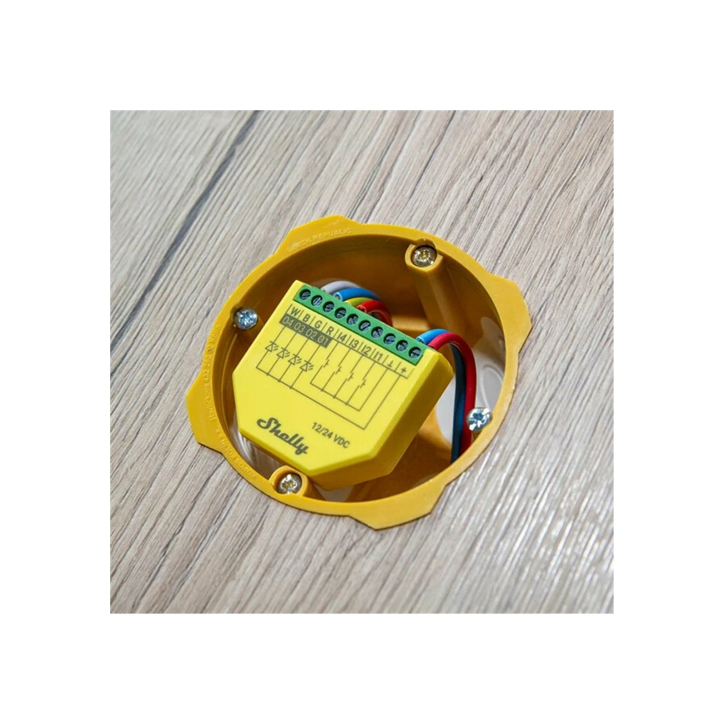 Shelly Relais 'Plus RGBW PM' WLAN Bluetooth LED Lichtcontroller Unterputz — Buy in Cyprus with Fast Delivery