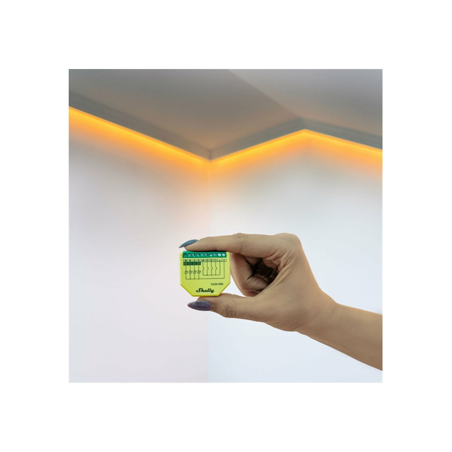 Shelly Relais 'Plus RGBW PM' WLAN Bluetooth LED Lichtcontroller Unterputz — Buy in Cyprus with Fast Delivery