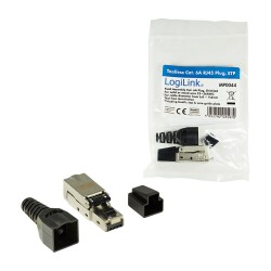 Feldkonfektionierbarer RJ45 Steckverbinder Cat.6A 10GE. geschirmt. EconLine LogiLink — Buy in Cyprus with Fast Delivery