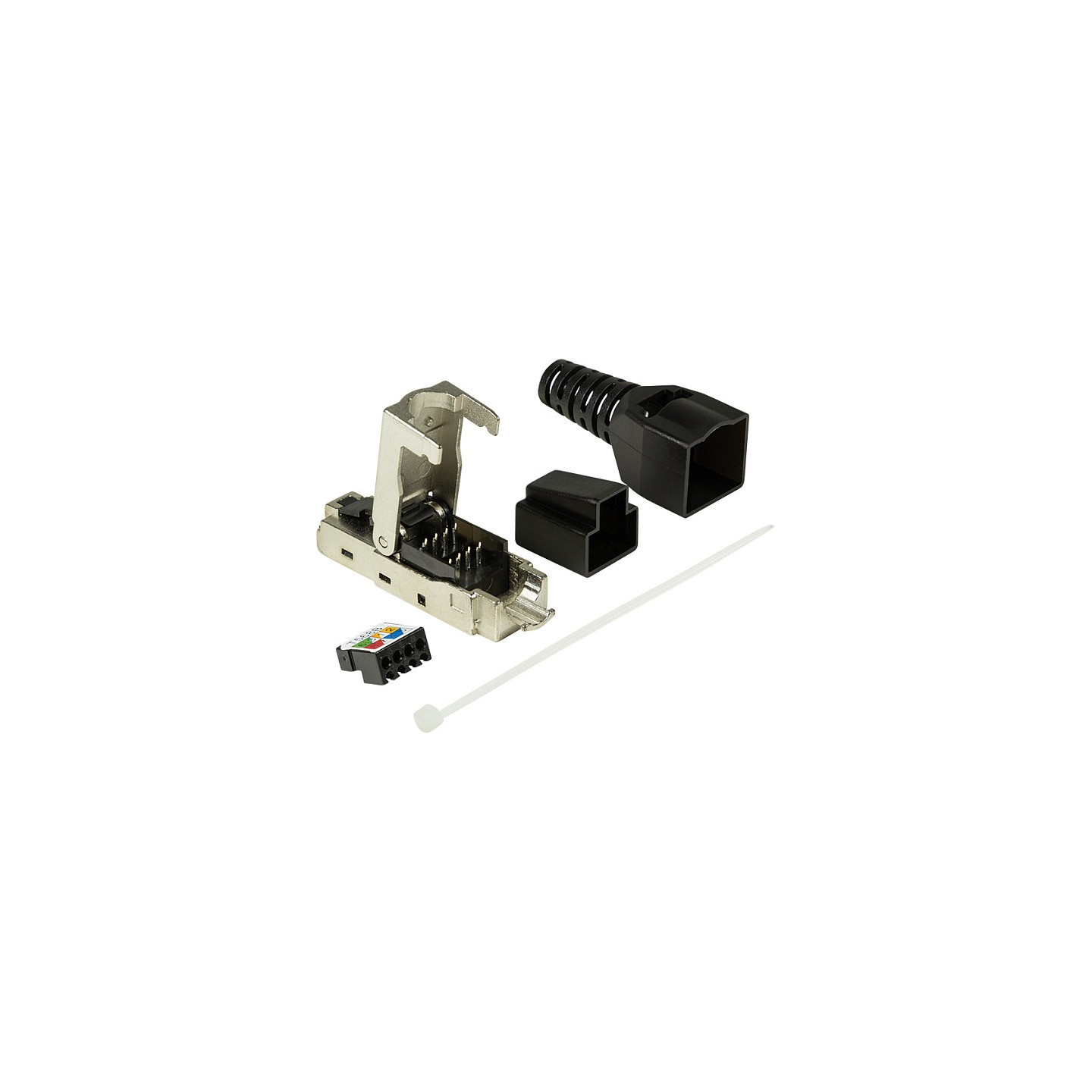 Feldkonfektionierbarer RJ45 Steckverbinder Cat.6A 10GE. geschirmt. EconLine LogiLink — Buy in Cyprus with Fast Delivery