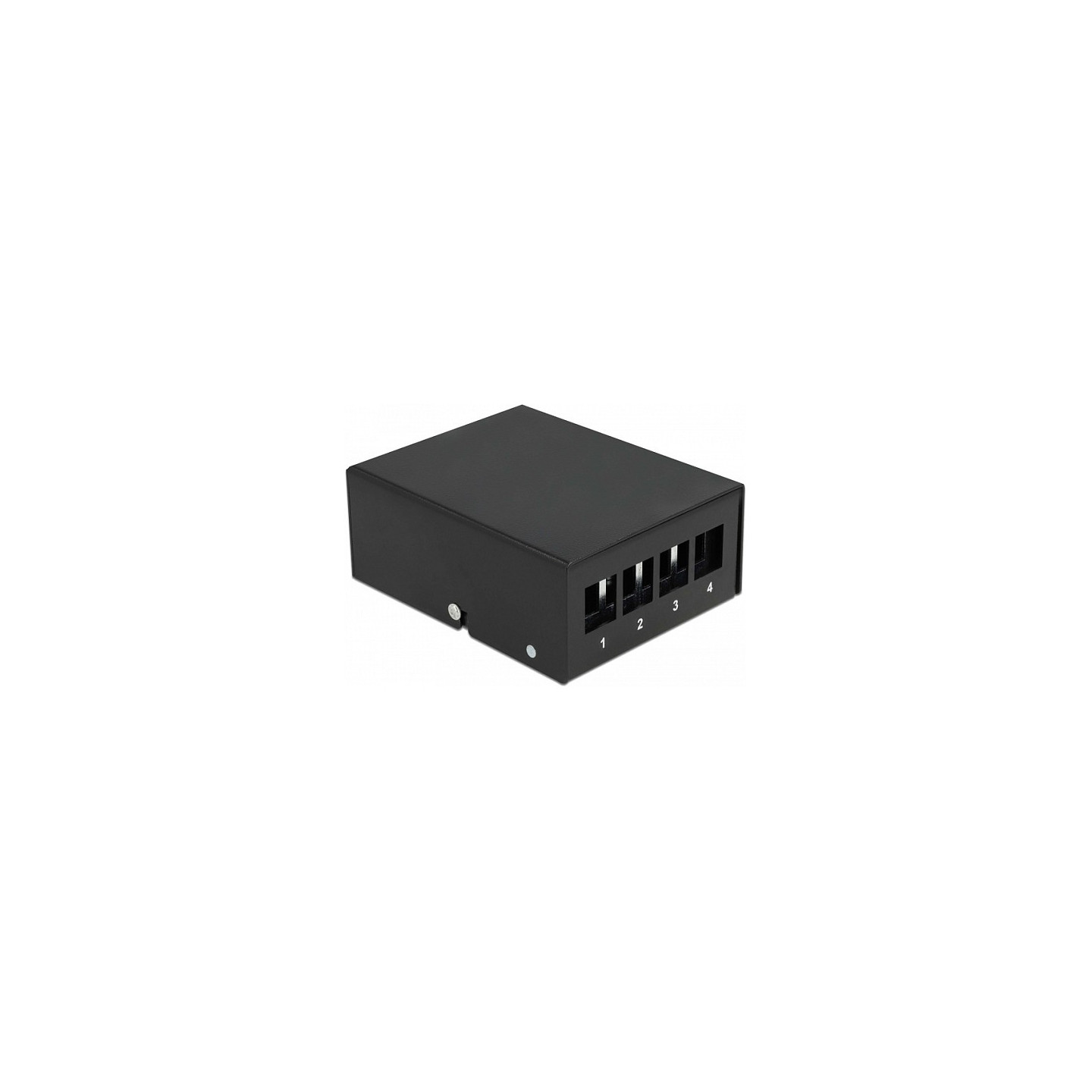 Delock Keystone Patchpanel 4 Port schwarz — Buy in Cyprus with Fast Delivery