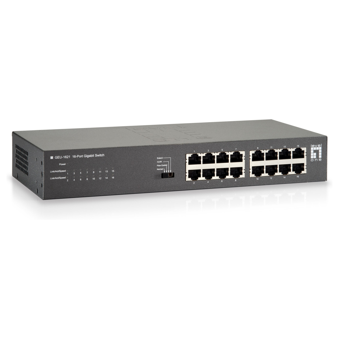 Switch 16x GE GEU-1621 19' — Buy in Cyprus with Fast Delivery