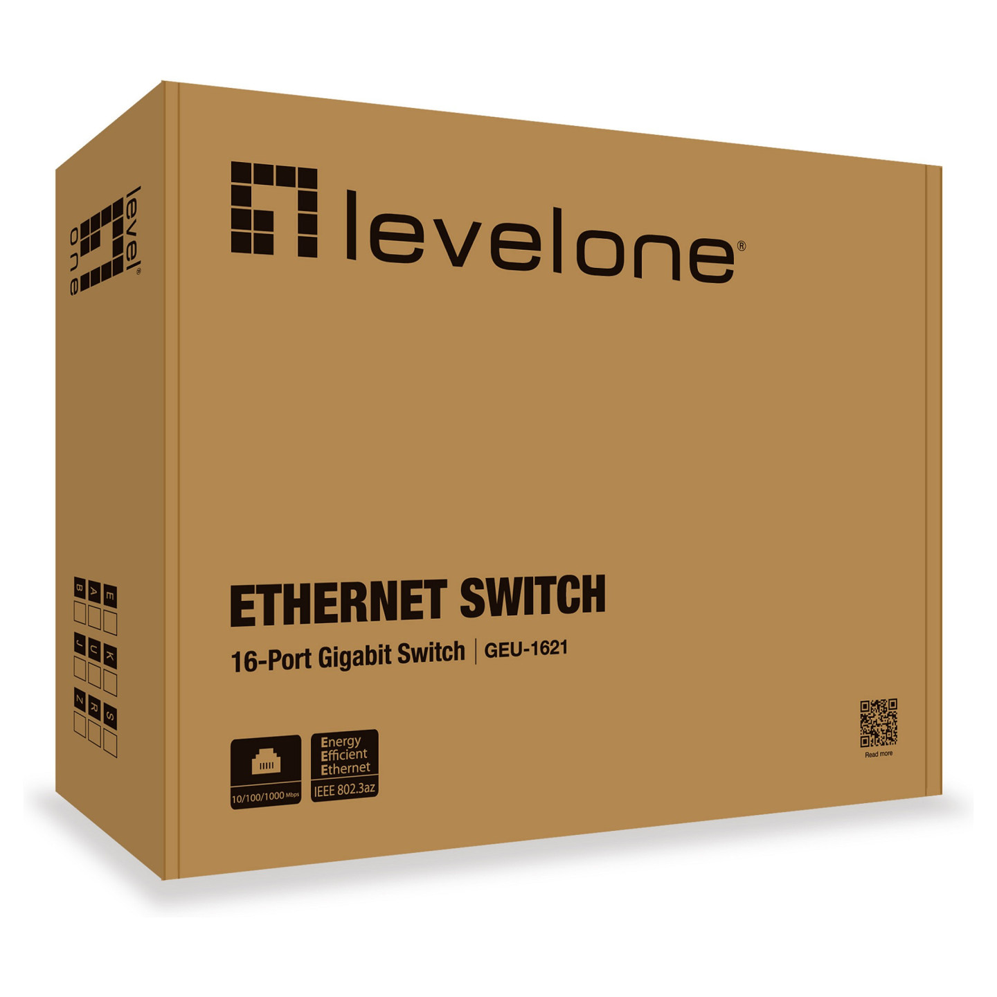Switch 16x GE GEU-1621 19' — Buy in Cyprus with Fast Delivery
