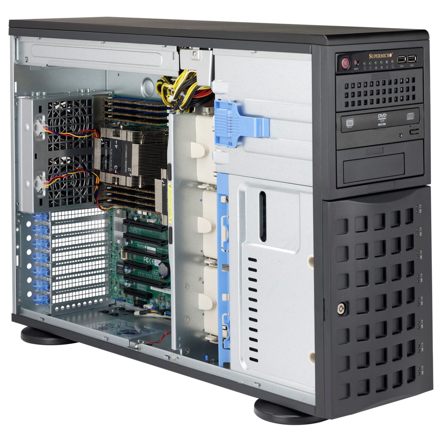 Supermicro Gehäuse SuperChassis CSE-745BAC-R1K23B-SQ — Buy in Cyprus with Fast Delivery