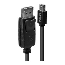 LINDY Mini-DisplayPort an Displayport Kabel schwarz 3m — Buy in Cyprus with Fast Delivery