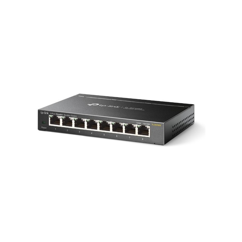 Buy TP-Link TL-SG108S - 8-Port Gigabit Unmanaged Desktop Switch, Black in Cyprus, Nicosia, Limassol, Larnaka, Pafos
