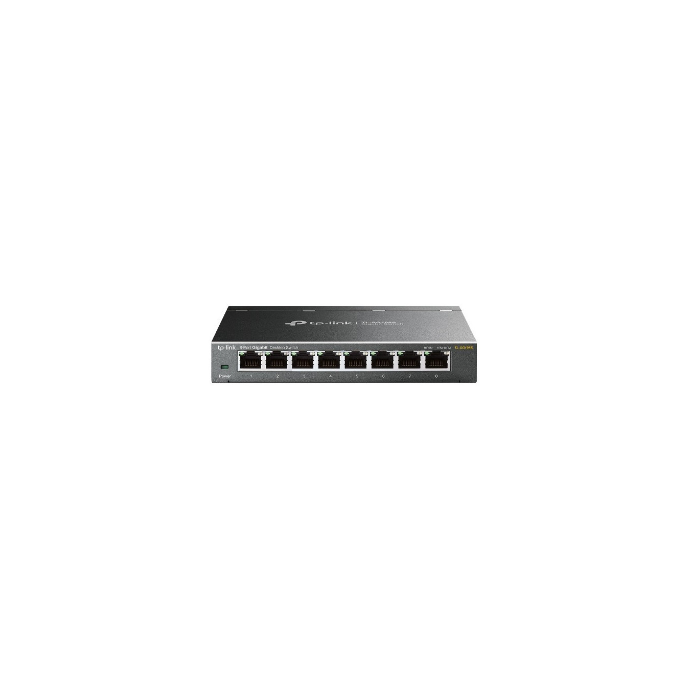 TP-Link TL-SG108S - 8-Port Gigabit Unmanaged Desktop Switch, Black — Buy in Cyprus with Fast Delivery
