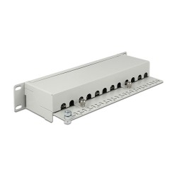 Delock 10? Patchpanel 12 Port Cat.6 grau — Buy in Cyprus with Fast Delivery
