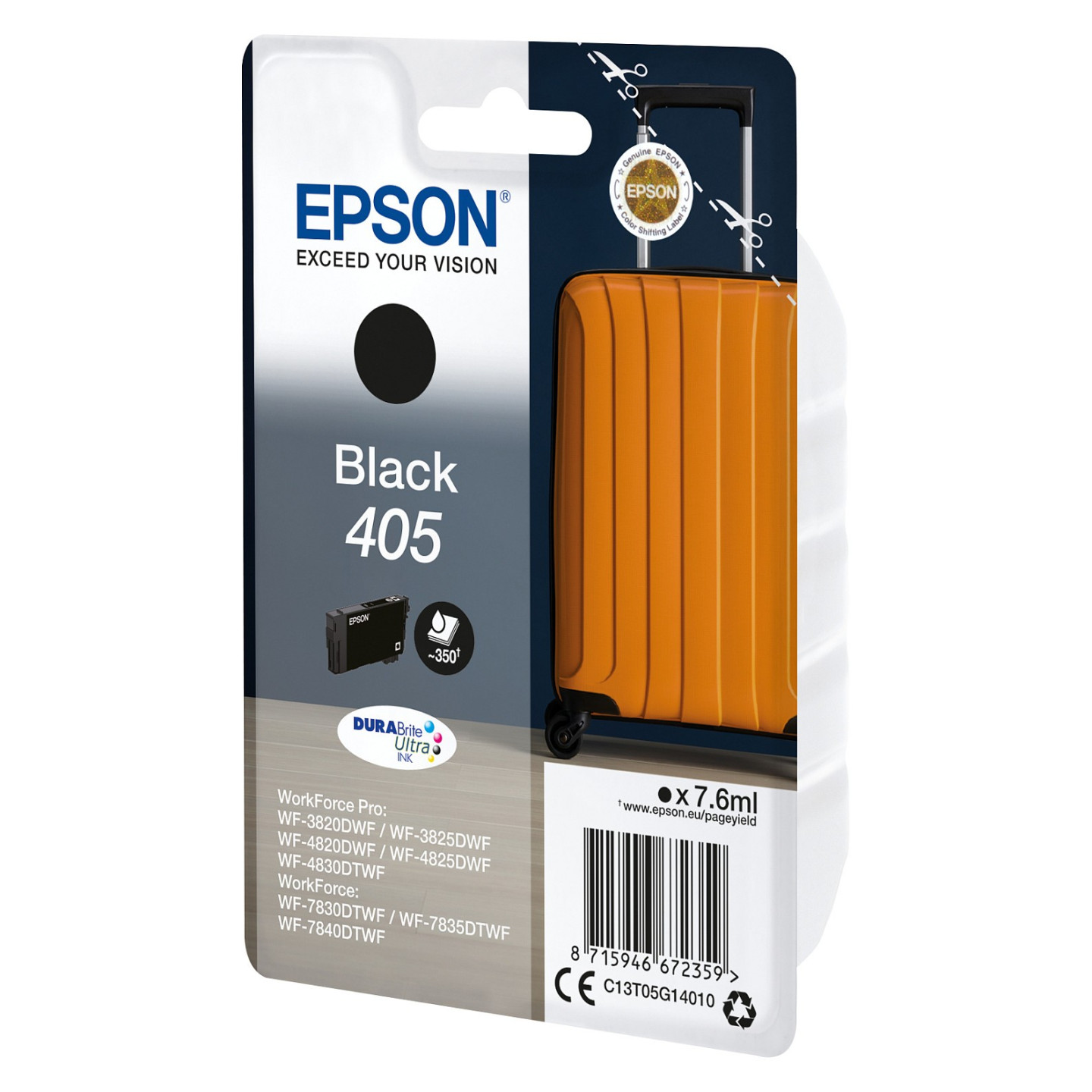EPSON 4LB Singlepack Black 405 DURABrite Ultra Ink w s — Buy in Cyprus with Fast Delivery