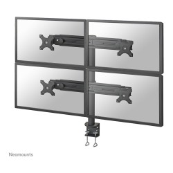 Tischhalterung für vier Flachbildschirme bis 30' (76 cm) 8KG FPMA-D700D4 Neomounts — Buy in Cyprus with Fast Delivery