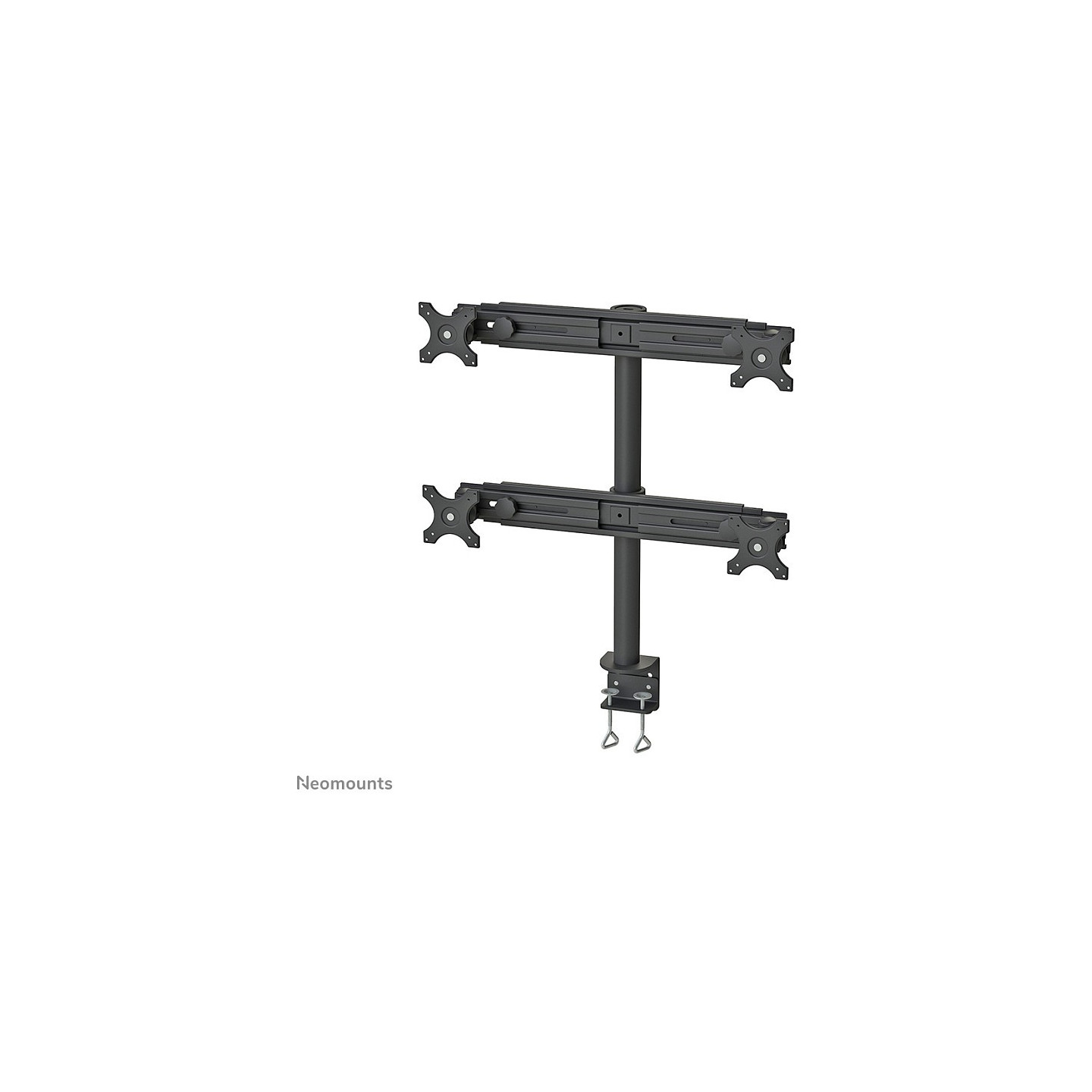 Tischhalterung für vier Flachbildschirme bis 30' (76 cm) 8KG FPMA-D700D4 Neomounts — Buy in Cyprus with Fast Delivery