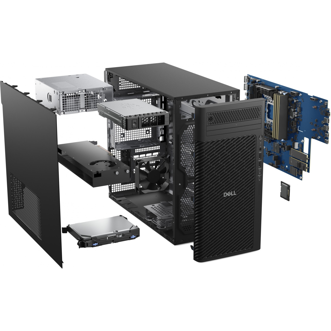 Dell Pro Max Tower - FCT2250 T2 - Intel Core Ultra 7 265, 32GB DDR5, 1TB SSD, NVIDIA RTX A1000, Win11 Pro, Black