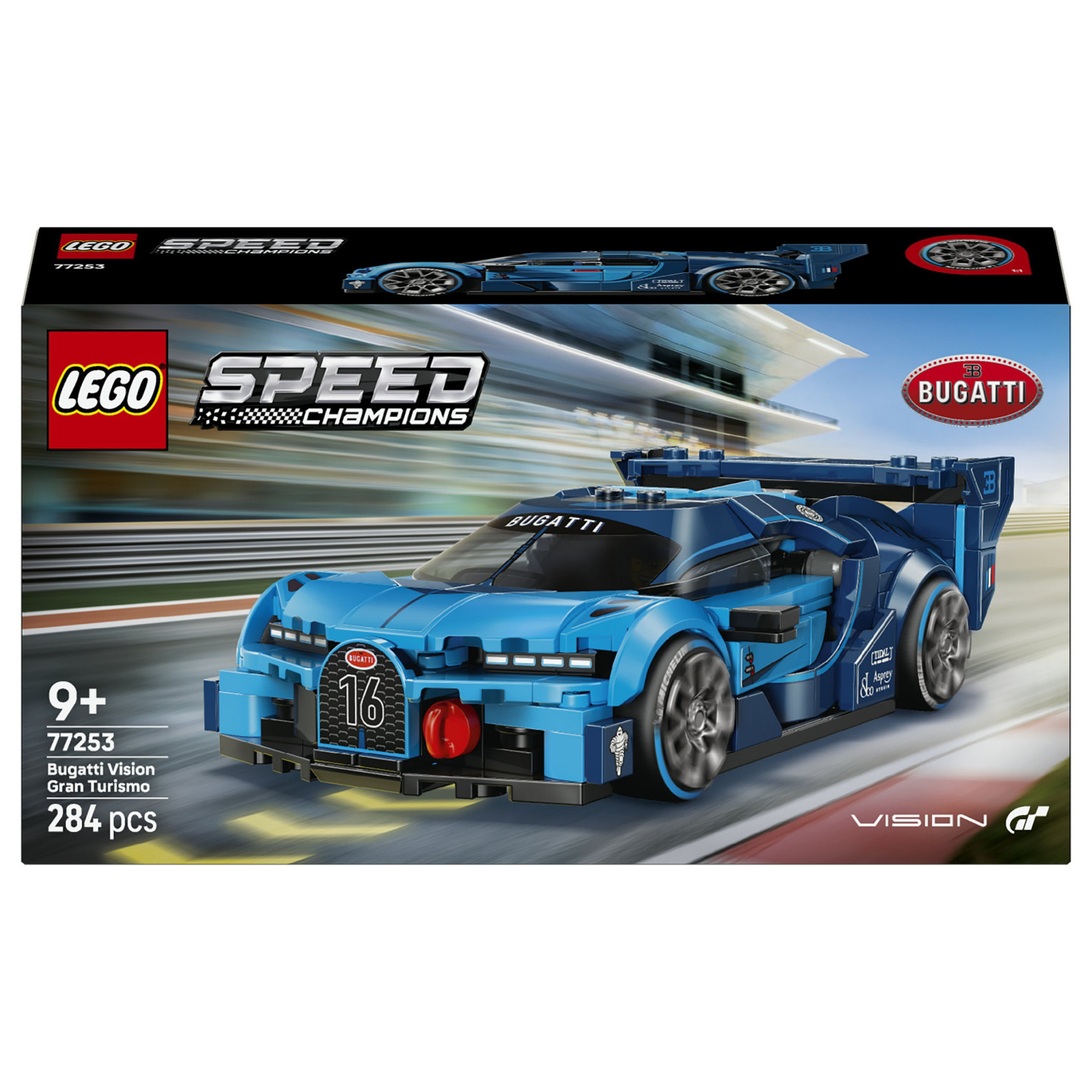 LEGO 77253 Speed Champions Bugatti Vision GT Hypersportwagen — Buy in Cyprus with Fast Delivery