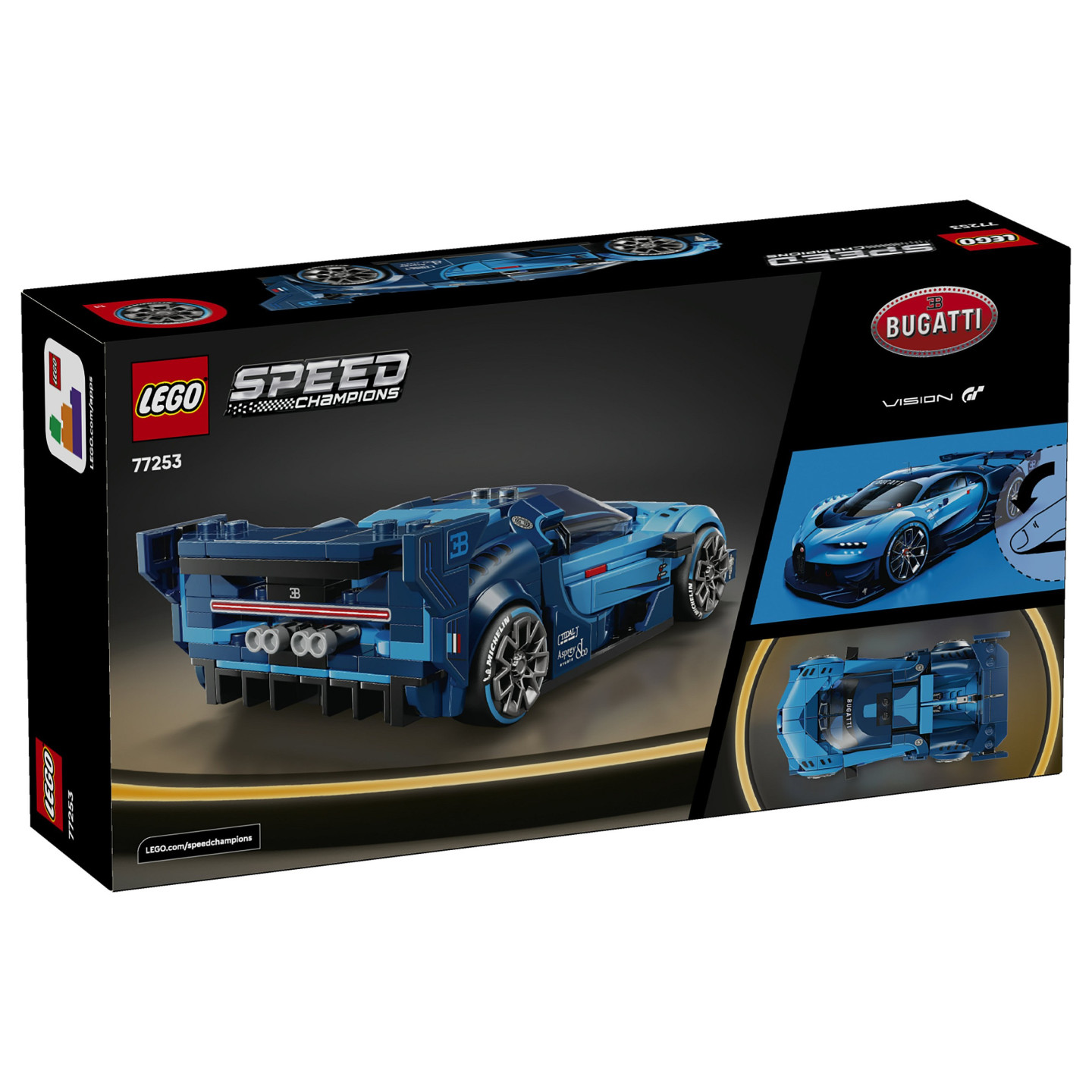 LEGO 77253 Speed Champions Bugatti Vision GT Hypersportwagen — Buy in Cyprus with Fast Delivery