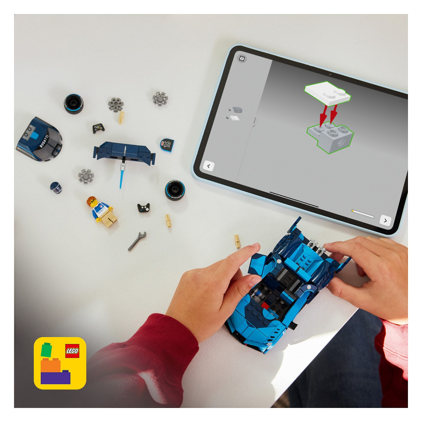 LEGO 77253 Speed Champions Bugatti Vision GT Hypersportwagen — Buy in Cyprus with Fast Delivery