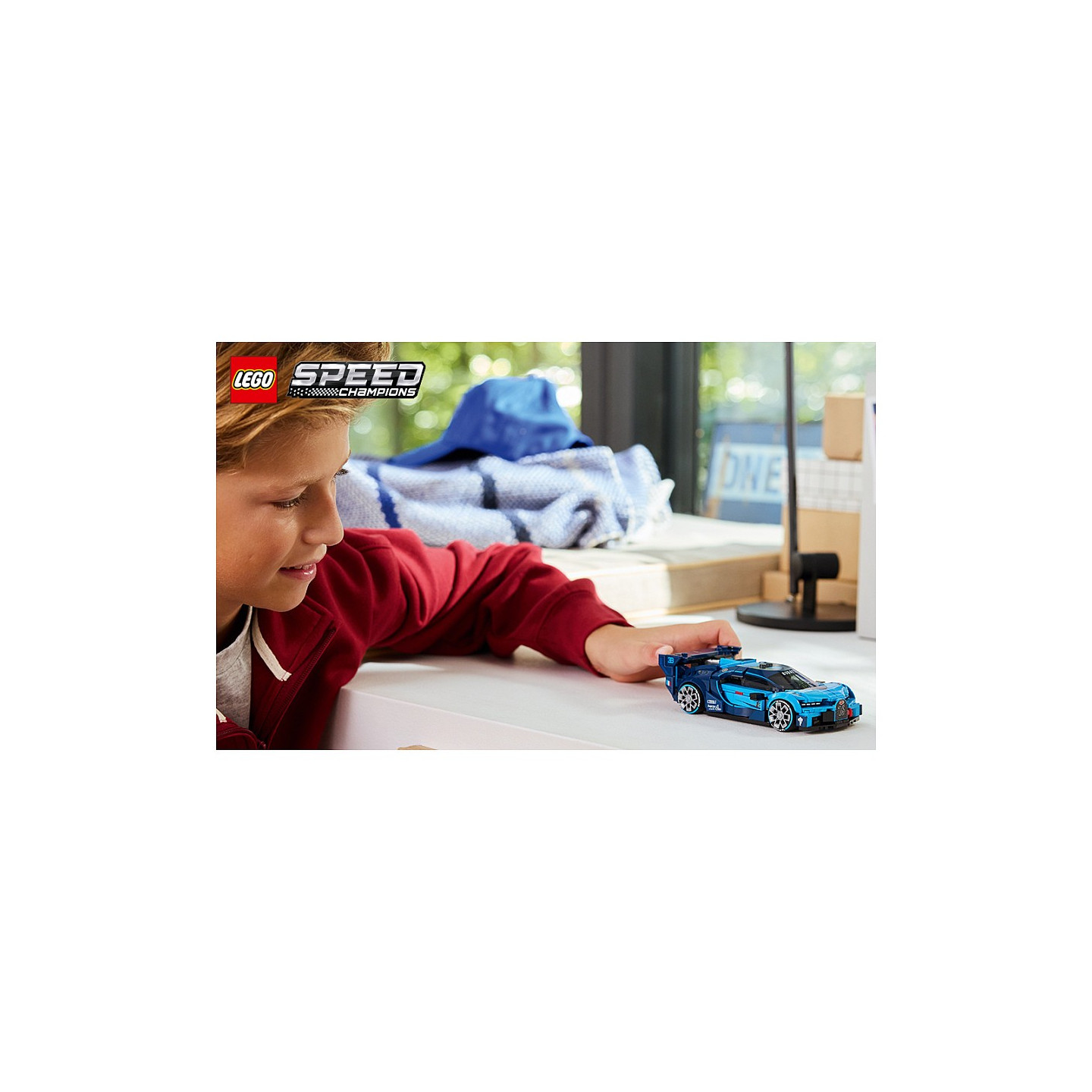 LEGO 77253 Speed Champions Bugatti Vision GT Hypersportwagen — Buy in Cyprus with Fast Delivery