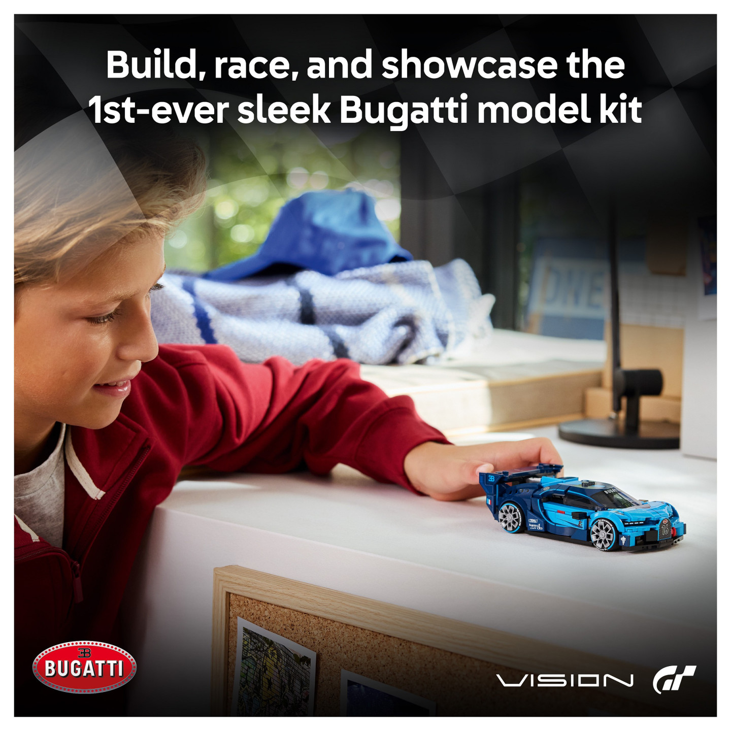 LEGO 77253 Speed Champions Bugatti Vision GT Hypersportwagen — Buy in Cyprus with Fast Delivery