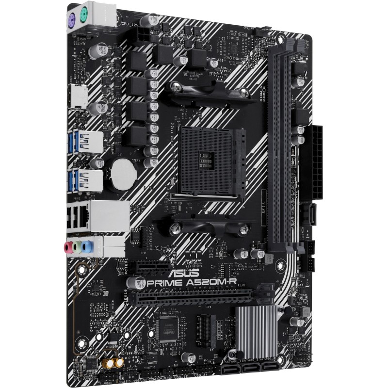 Buy ASUS PRIME A520M-R - Micro-ATX AM4 Motherboard - Ryzen 3000/5000 Compatible,... in Cyprus, Nicosia, Limassol, Larnaka, Pafos