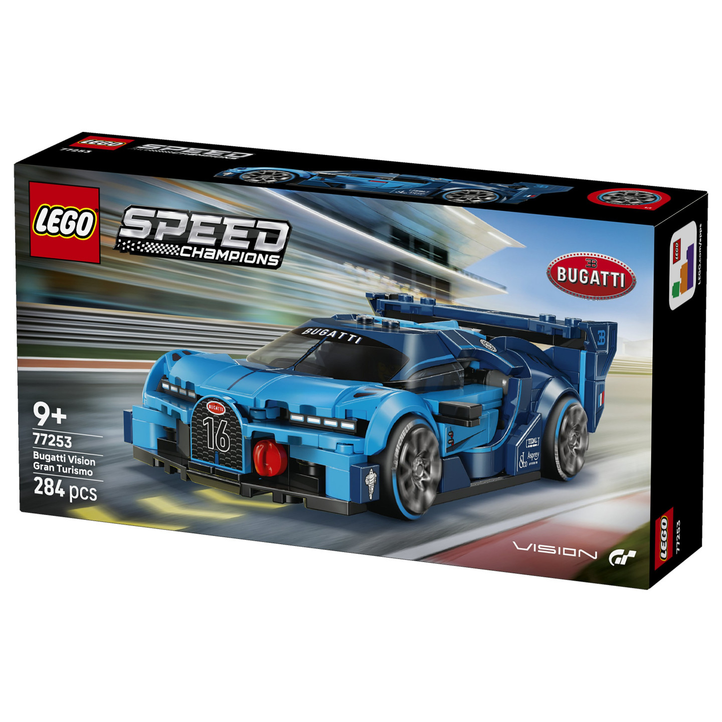 LEGO 77253 Speed Champions Bugatti Vision GT Hypersportwagen — Buy in Cyprus with Fast Delivery
