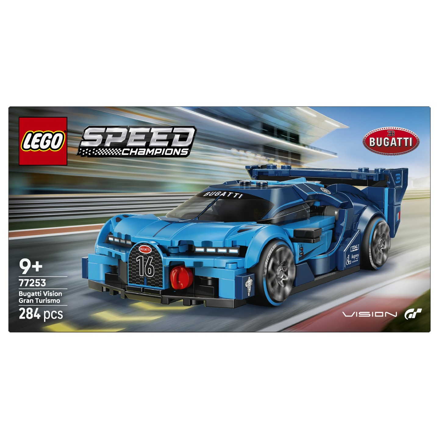 LEGO 77253 Speed Champions Bugatti Vision GT Hypersportwagen — Buy in Cyprus with Fast Delivery