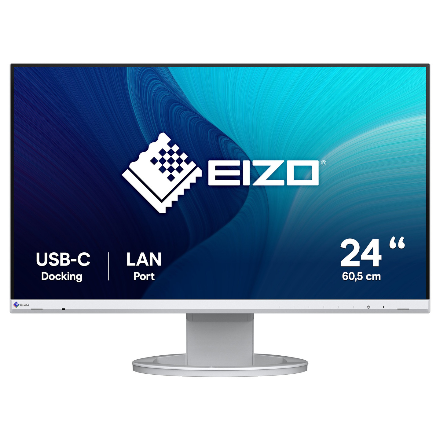EIZO 60.5cm (23.8') EV2490-WT 16:09 HDMI+DP+USB-C white — Buy in Cyprus with Fast Delivery