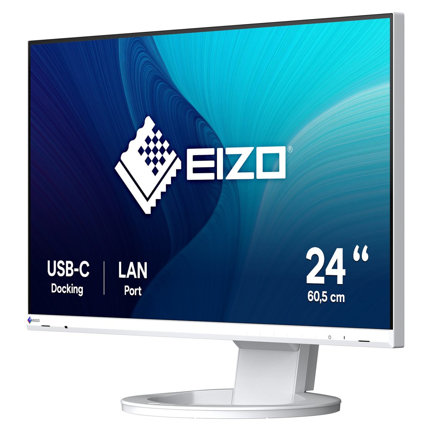 EIZO 60.5cm (23.8') EV2490-WT 16:09 HDMI+DP+USB-C white — Buy in Cyprus with Fast Delivery