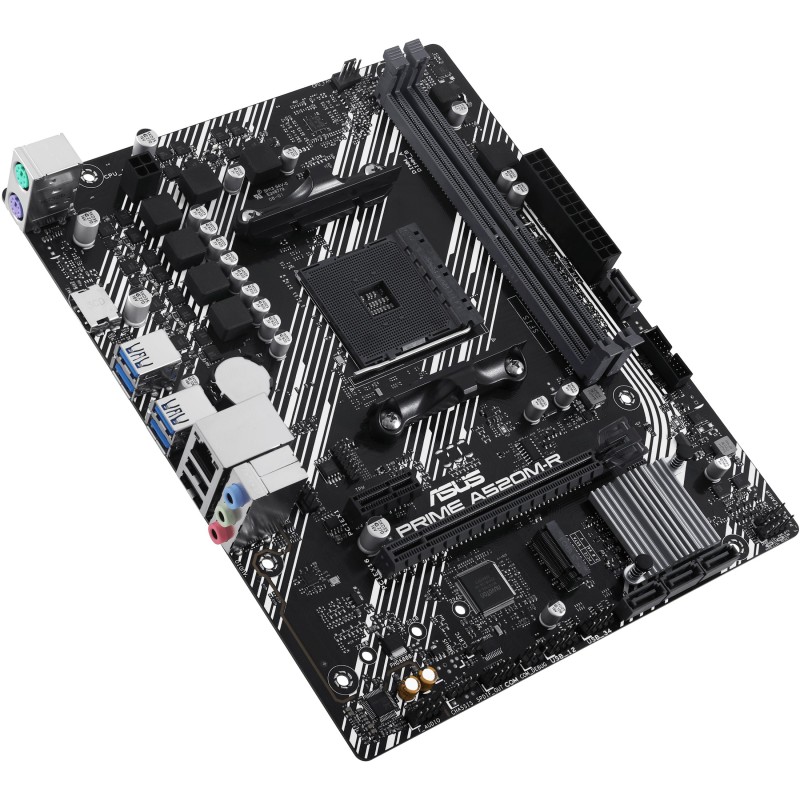 Buy ASUS PRIME A520M-R - Micro-ATX AM4 Motherboard - Ryzen 3000/5000 Compatible,... in Cyprus, Nicosia, Limassol, Larnaka, Pafos
