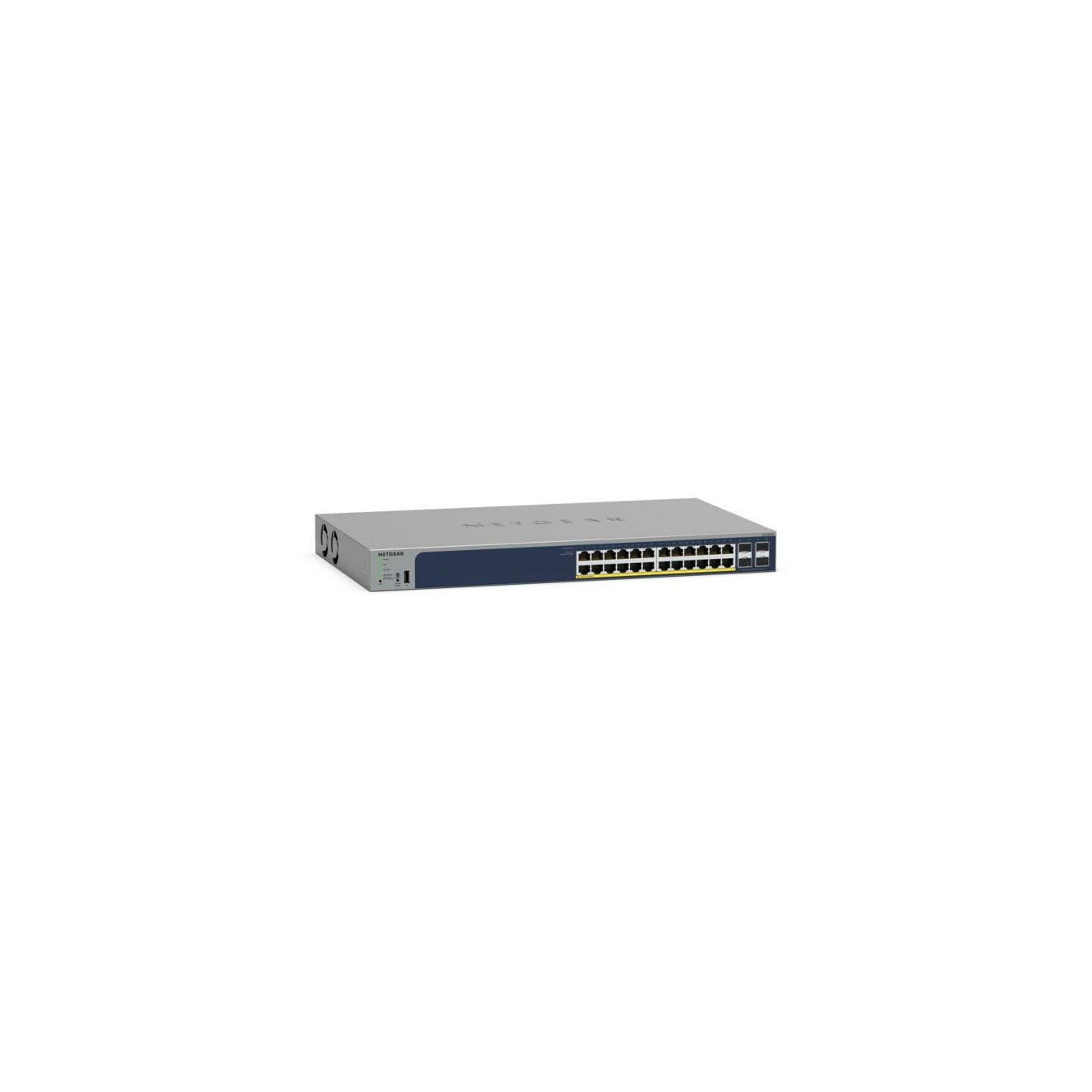 NETGEAR GS728TPP-300EUS - 28-Port Smart Managed PoE+ Switch (24x Gigabit RJ45 + 4x SFP) - Rackmount