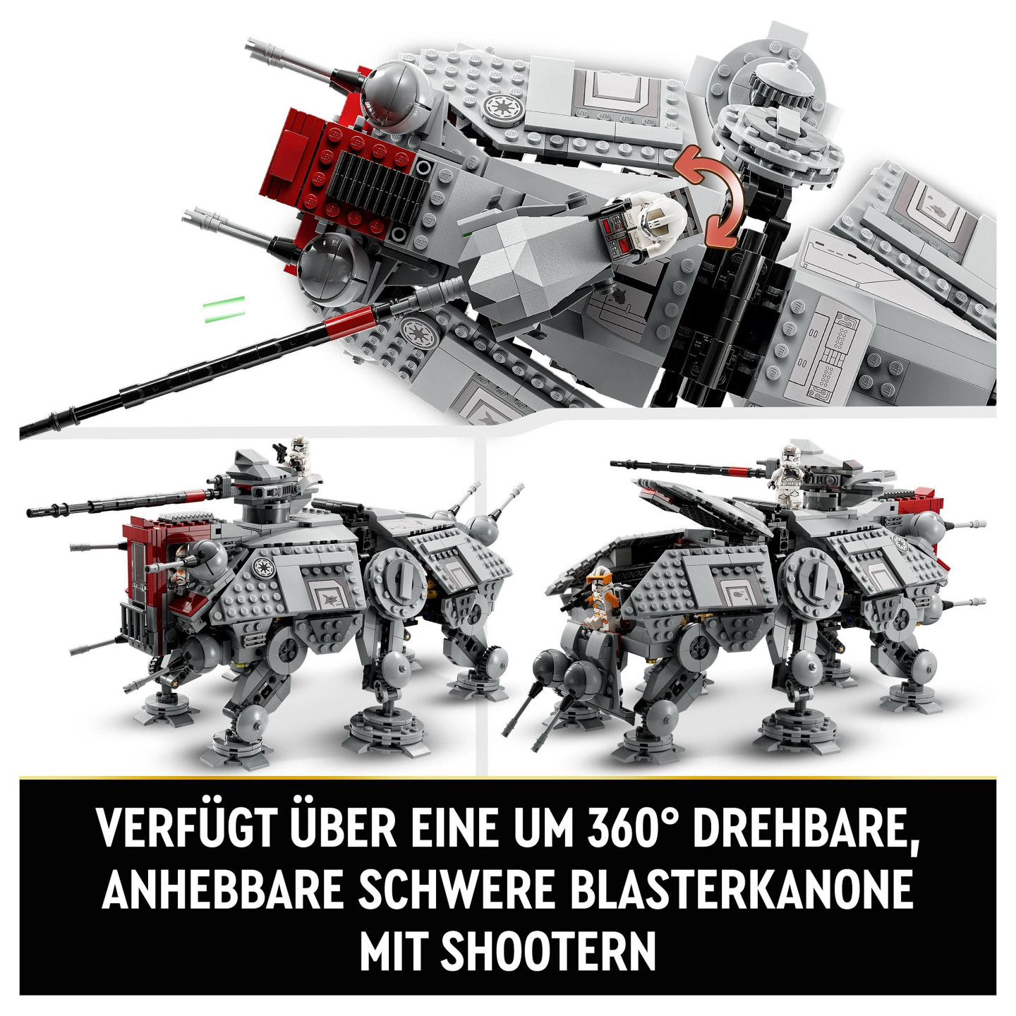 LEGO Star Wars AT-TE Walker 75337 — Buy in Cyprus with Fast Delivery